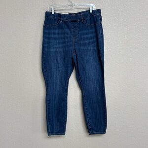 Judy Blue Pull-On Skinny Jeans Medium Wash Stretch Denim Women’s 18W
